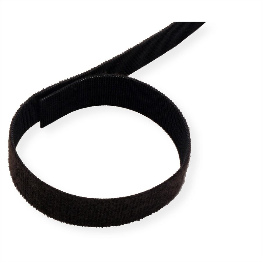 VELCRO® ONE-WRAP® Bande sur rouleau, 20mm, noir, 25 m