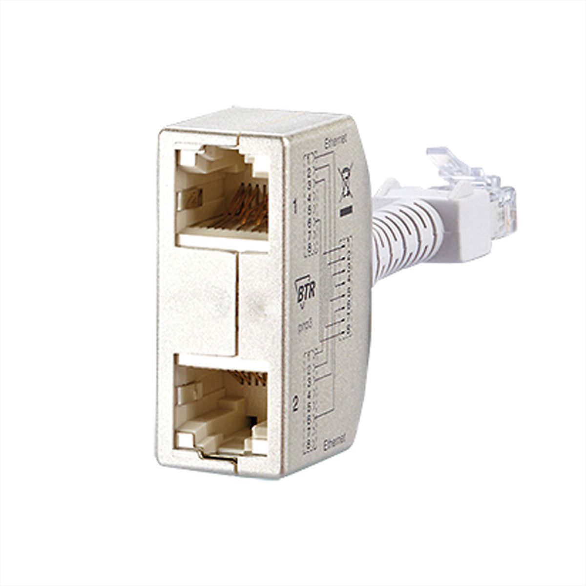 METZ CONNECT Adaptateurs "Cable Sharing" pnp3, ethernet/ethernet, x2