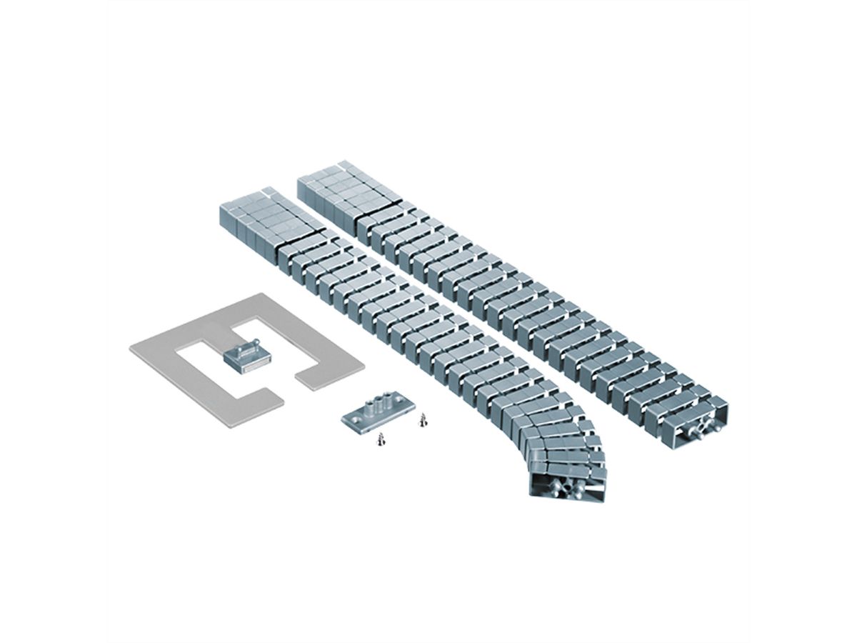 BACHMANN Kabelschlange Flex II Set, Argent