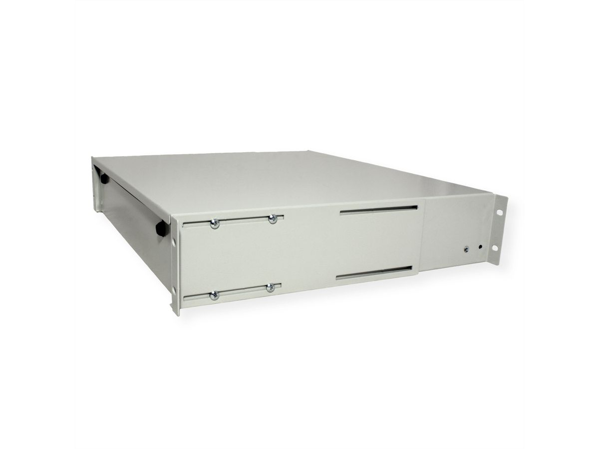 ROLINE 19" Tiroir pour clavier 2U, 400P fermable gris