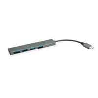 ROLINE Hub USB 3.2 Gen 1, 4 ports, type C