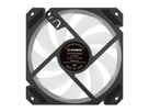 XILENCE Performance A+ REVERSE XF065, Ventilateur LED ARGB 120 mm noir