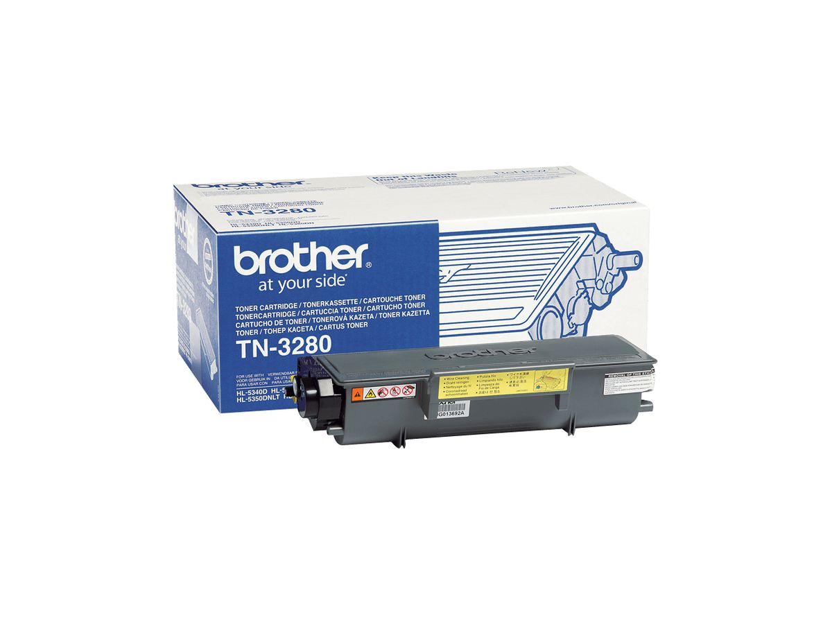 Brother TN-3280 - Cartouche de toner originale à haut rendement – Noir