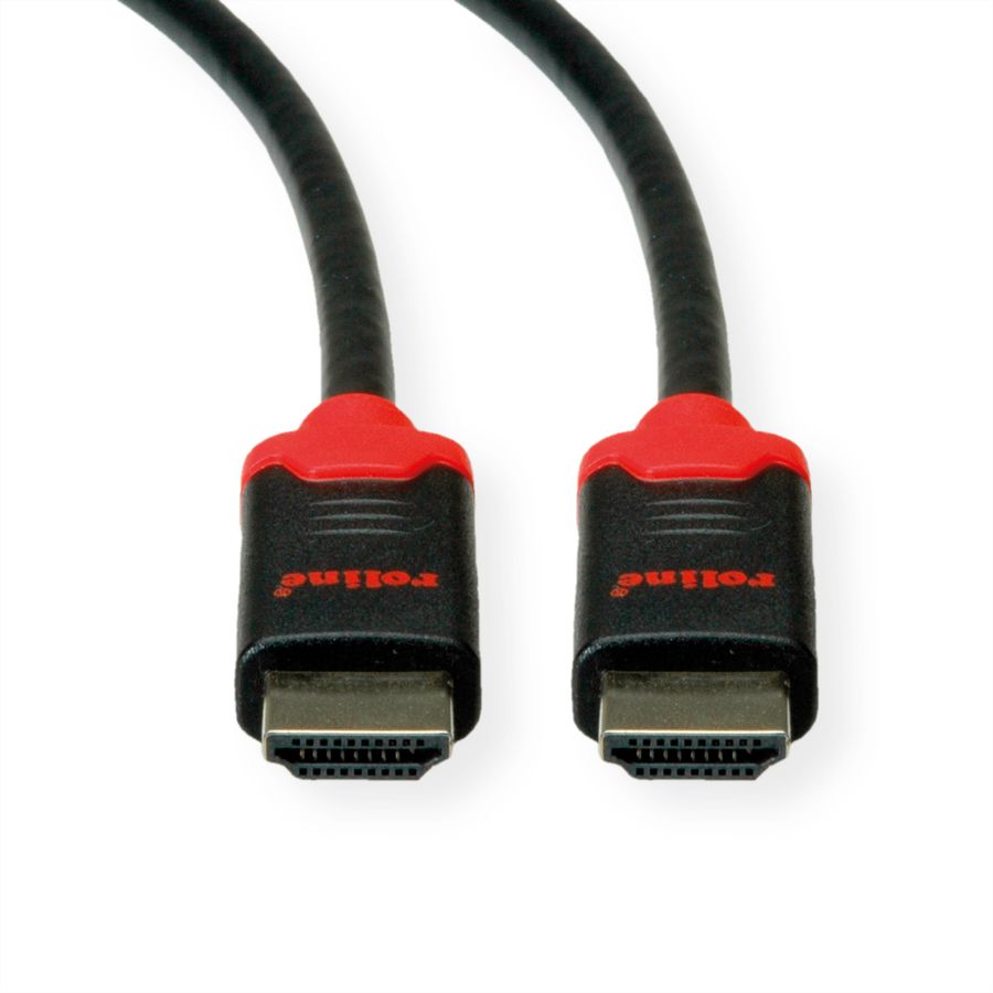 ROLINE Câble HDMI 10K Ultra High Speed, M/M, noir, 1 m