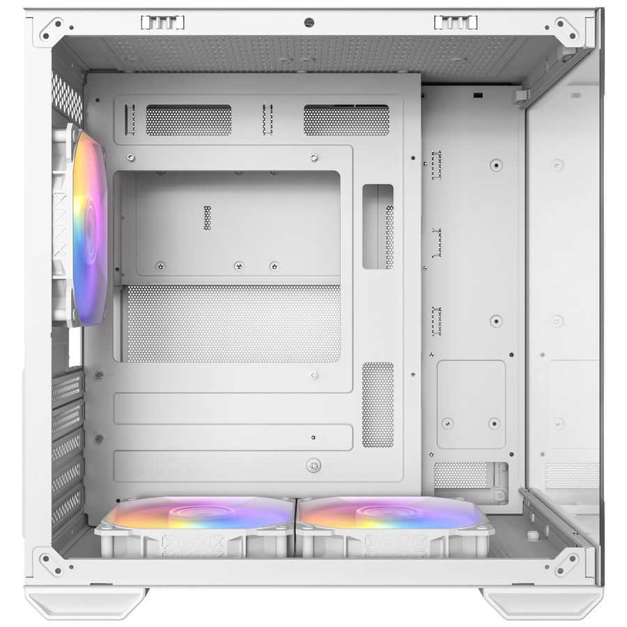 ANTEC CX60M ARGB Boîtier PC Mini Tour Micro-ATX, blanc