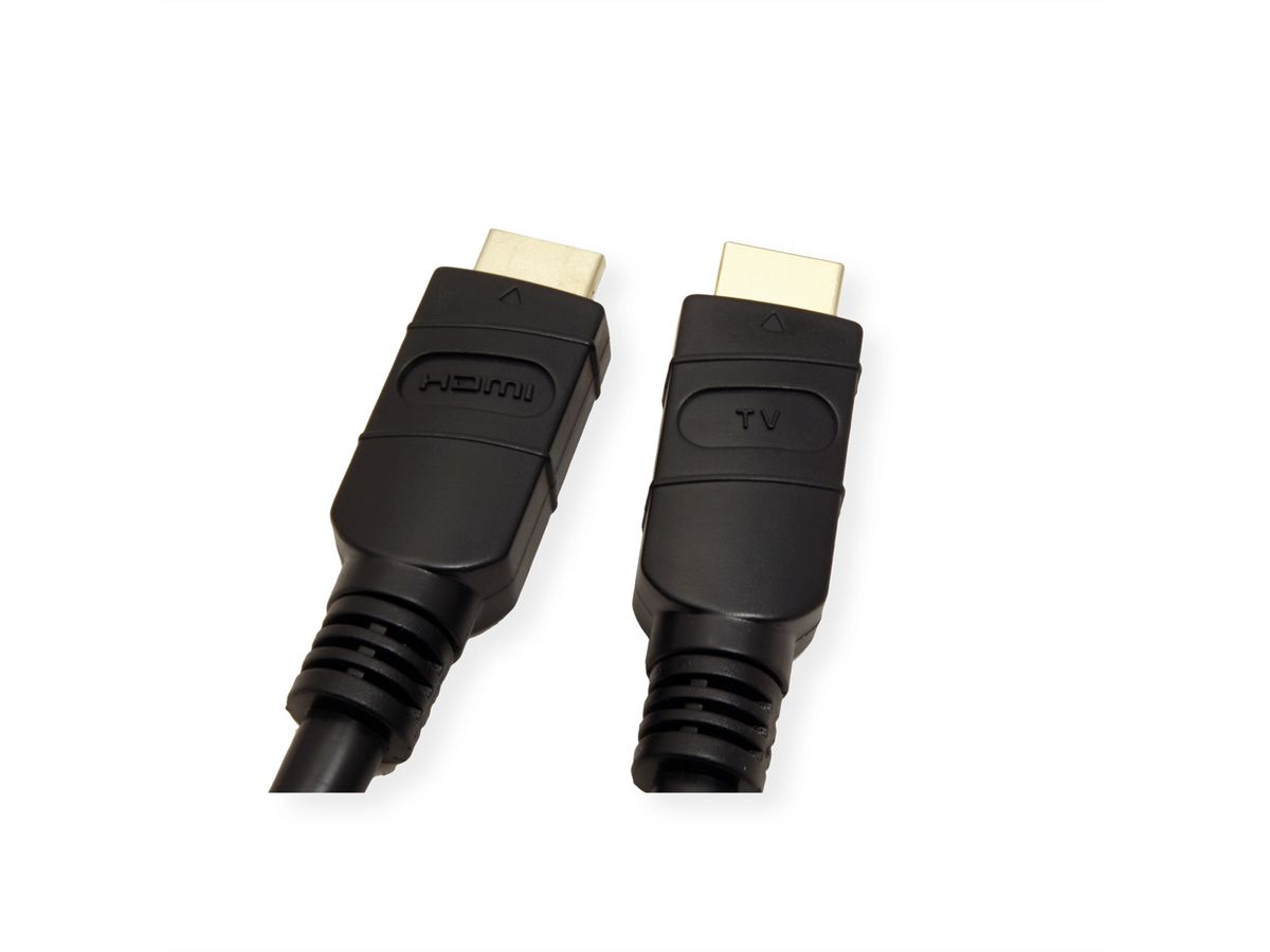 VALUE Câble UHD HDMI 4K avec repeater, 10 m