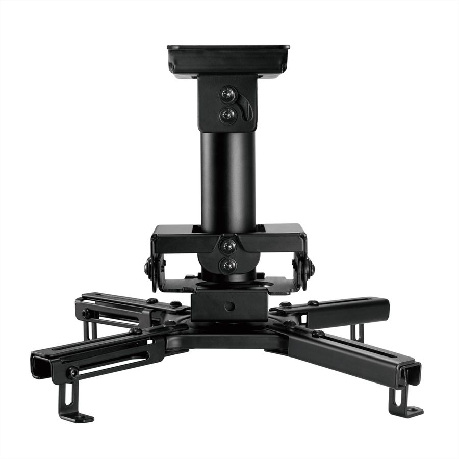 VALUE Support robuste pour projecteur, fixation sous plafond, jusqu'à 45 kg, noir