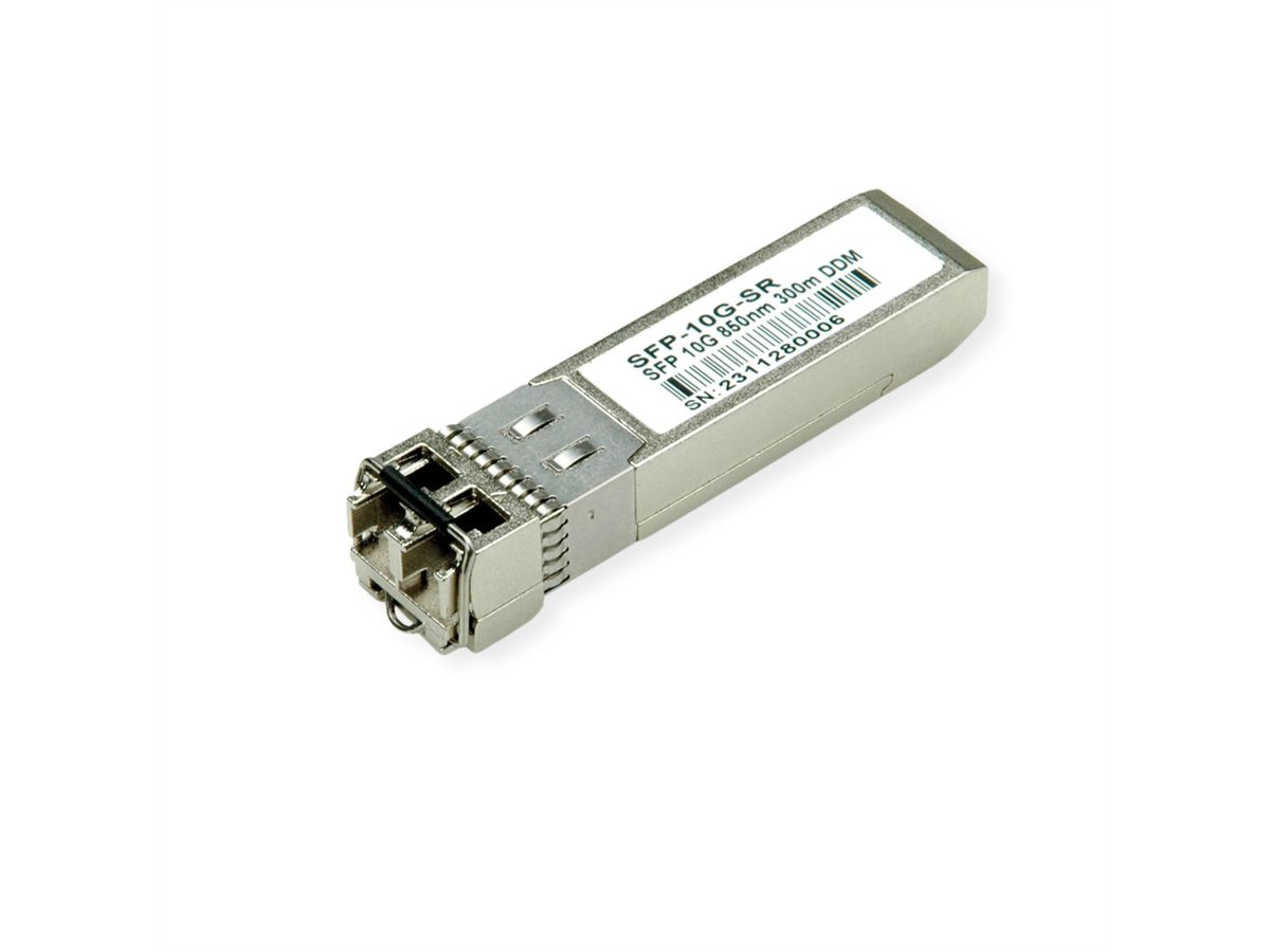 VALUE Module SFP+ (MiniGBIC) SR/LC, 10GbE, Multimode, 850nm, max. 300m