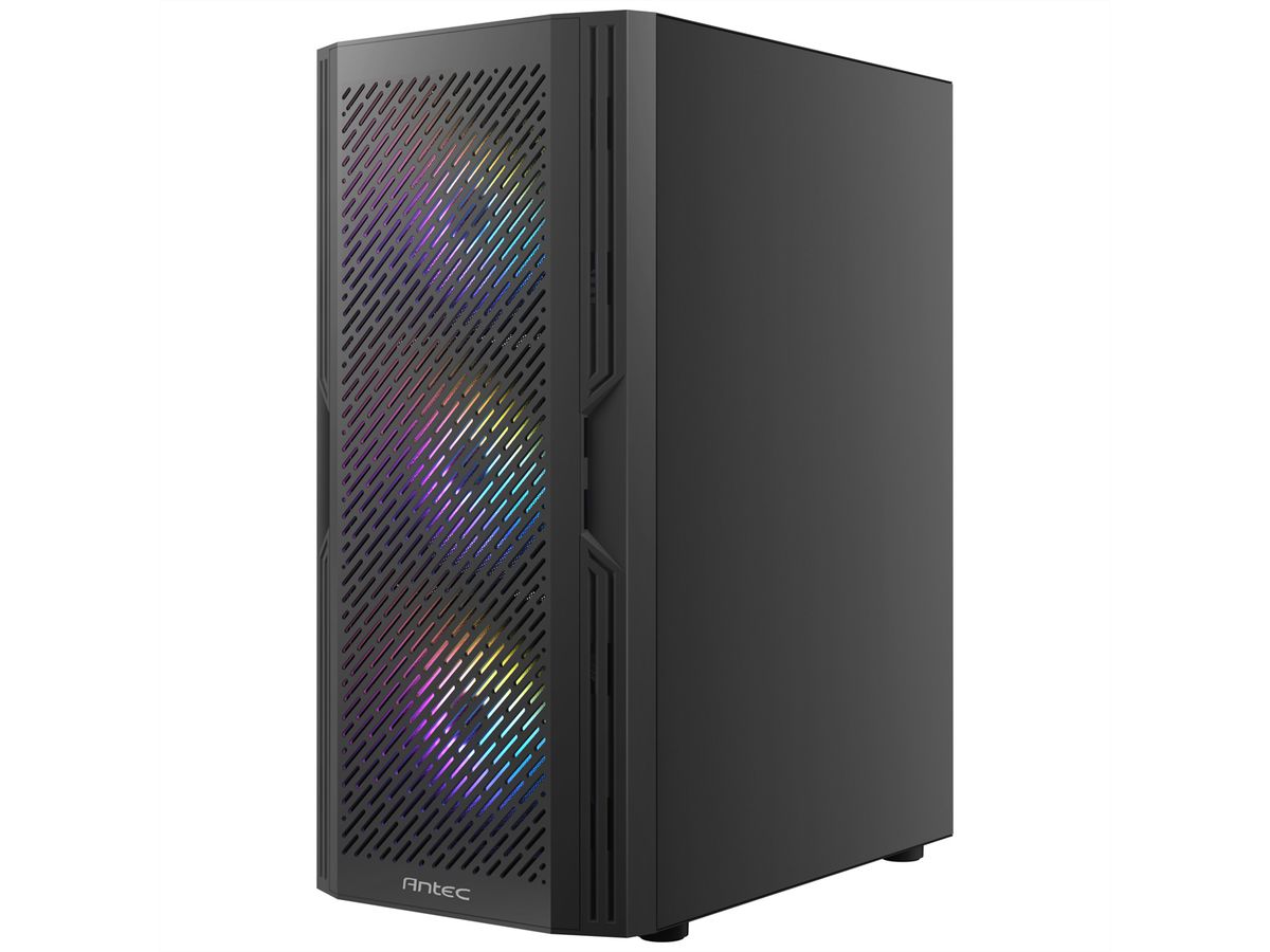 ANTEC AX20 Boîtier PC Midi Tower Gaming Noir ATX, noir