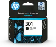 HP 301 Black Ink Cartridge cartouche d'encre Original Noir
