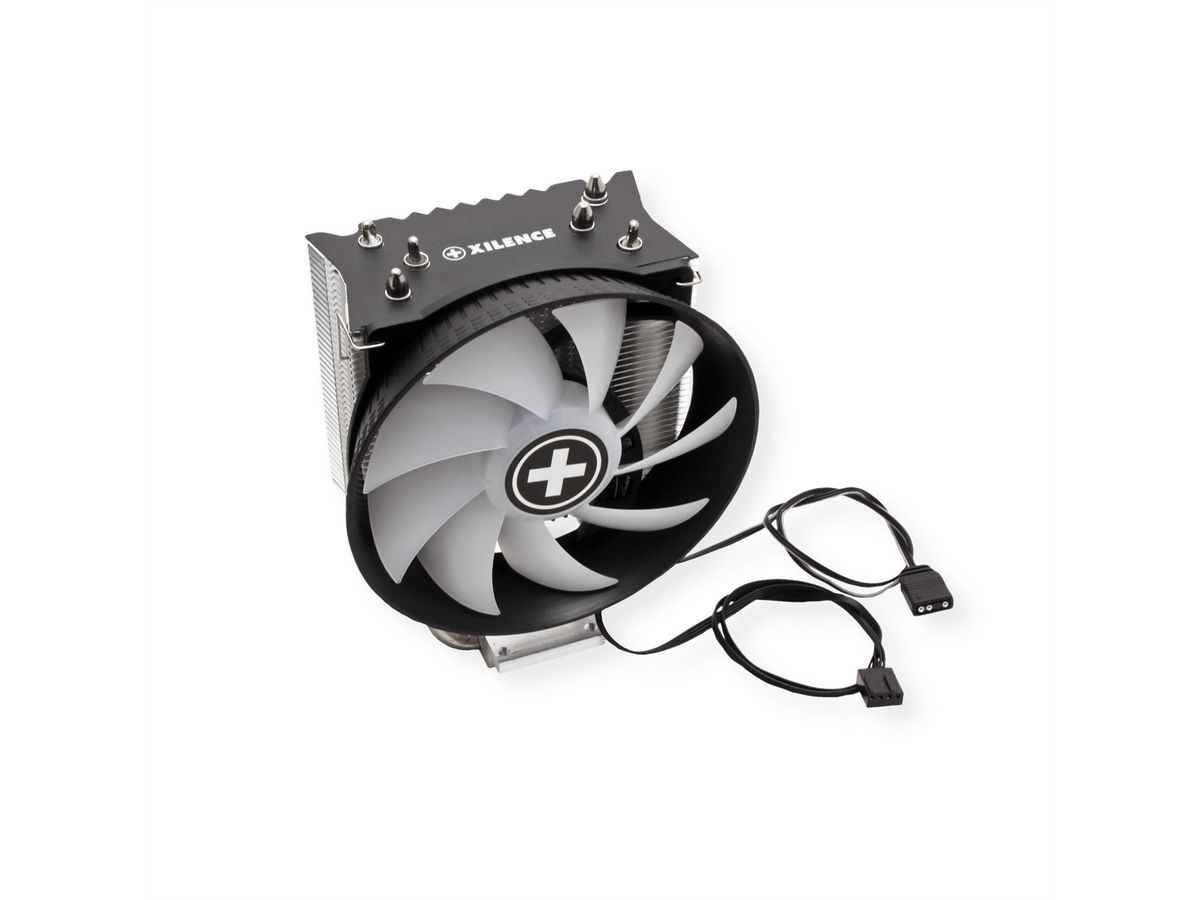 Xilence M403PRO.ARGB AMD et Intel Ventirad, 120mm PWM ARGB Ventilateur, 150W TDP