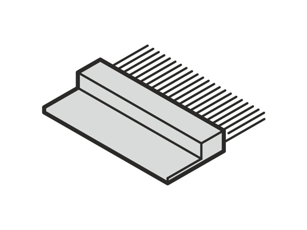 SCHROFF LAN Case Brush Strip for Fibre Optic Small Case
