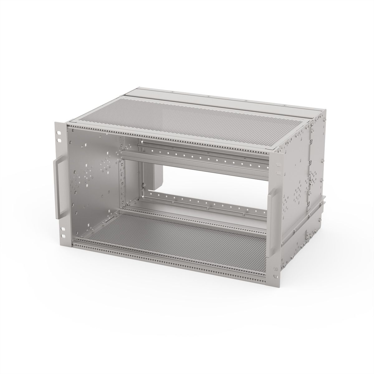 SCHROFF EuropacPRO 19" Kit de bacs à cartes pour le ferroviaire, blindé, SNCF, 6 U, 84 CV, 320 mm