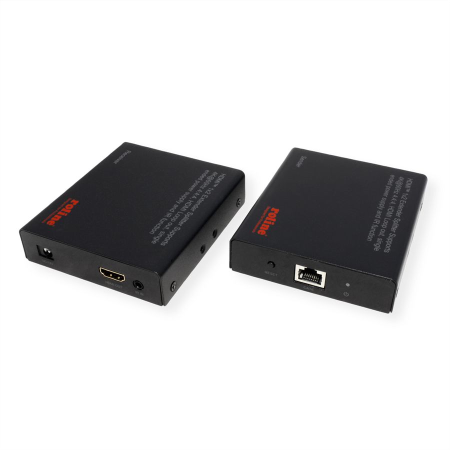 ROLINE Prolongateur/Splitter HDMI, 1x2 via Cat.6A, 70m, 4K60Hz