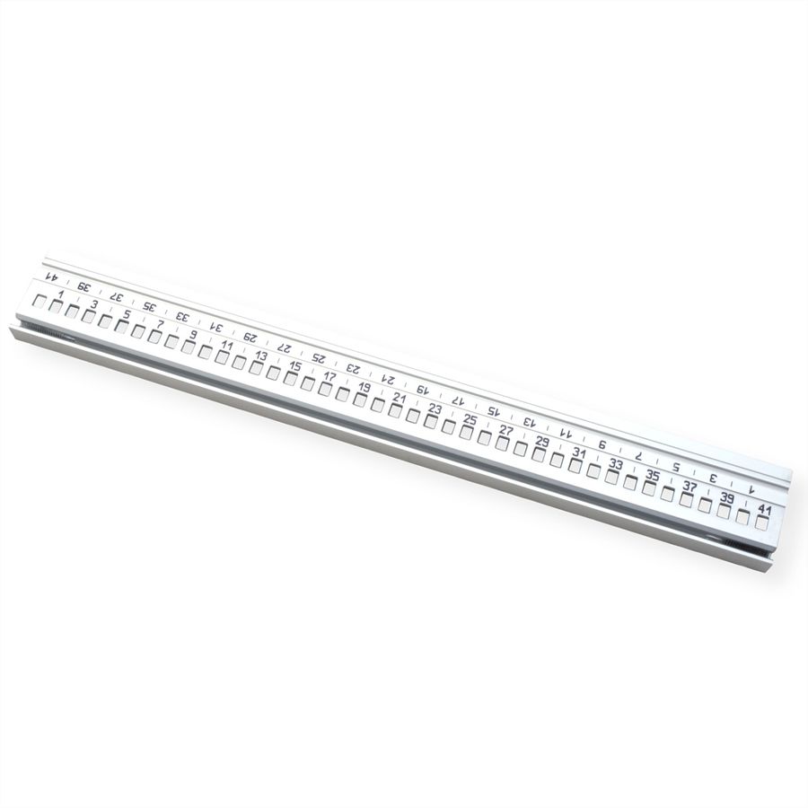 Rail horizontal SCHROFF, arrière, type H-ST, lourd, standard, 42 HP