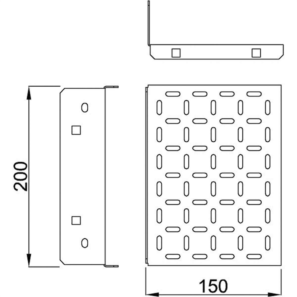 SCHROFF Epcase Tablette pour modem 200W 150D