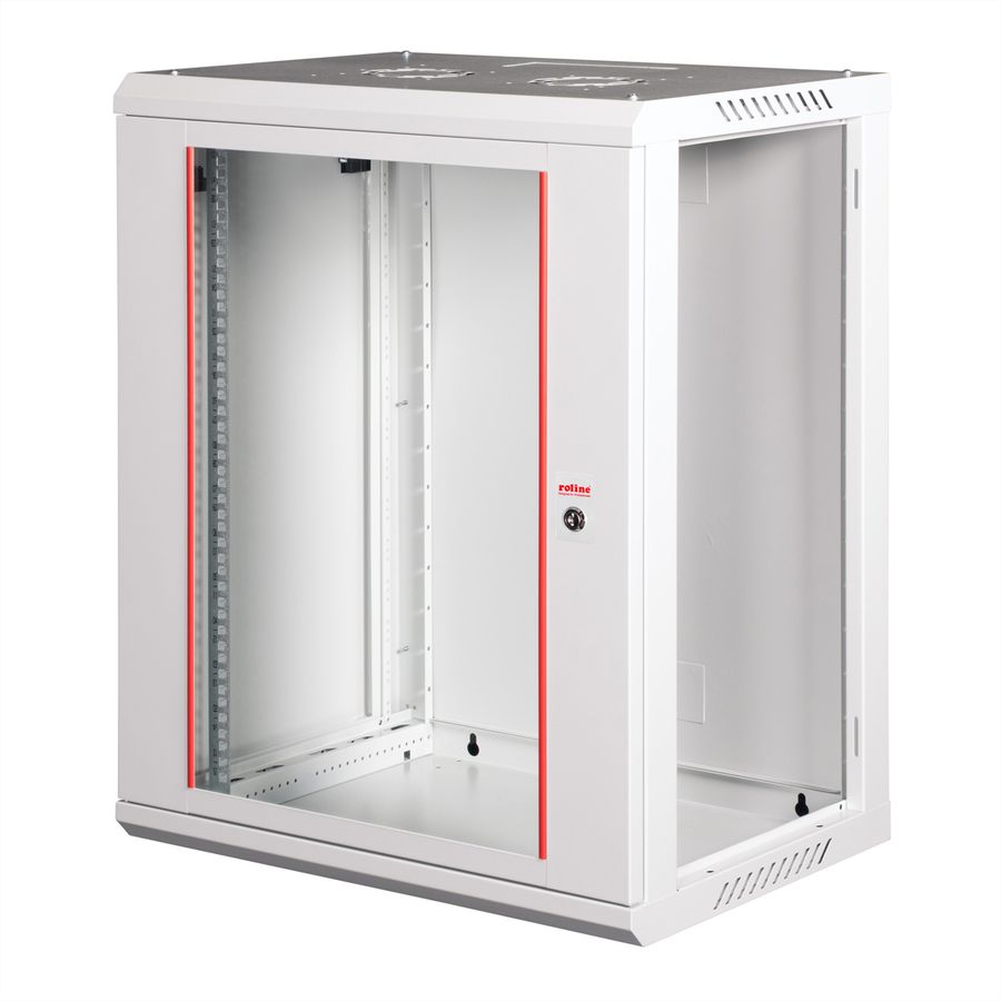ROLINE 19" Boîtier mural Basic Plus 18U, 600x450 LxP gris