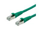 Cordon Cat.6A (Class EA) FTP AWG26, vert, 2 m