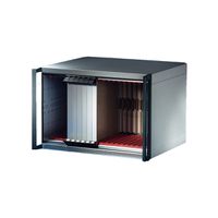 SCHROFF RatiopacPRO AIR Boîtier 19", blindage rétrofittable avec poignées, 4/5 U, 28 HP, 255 mm