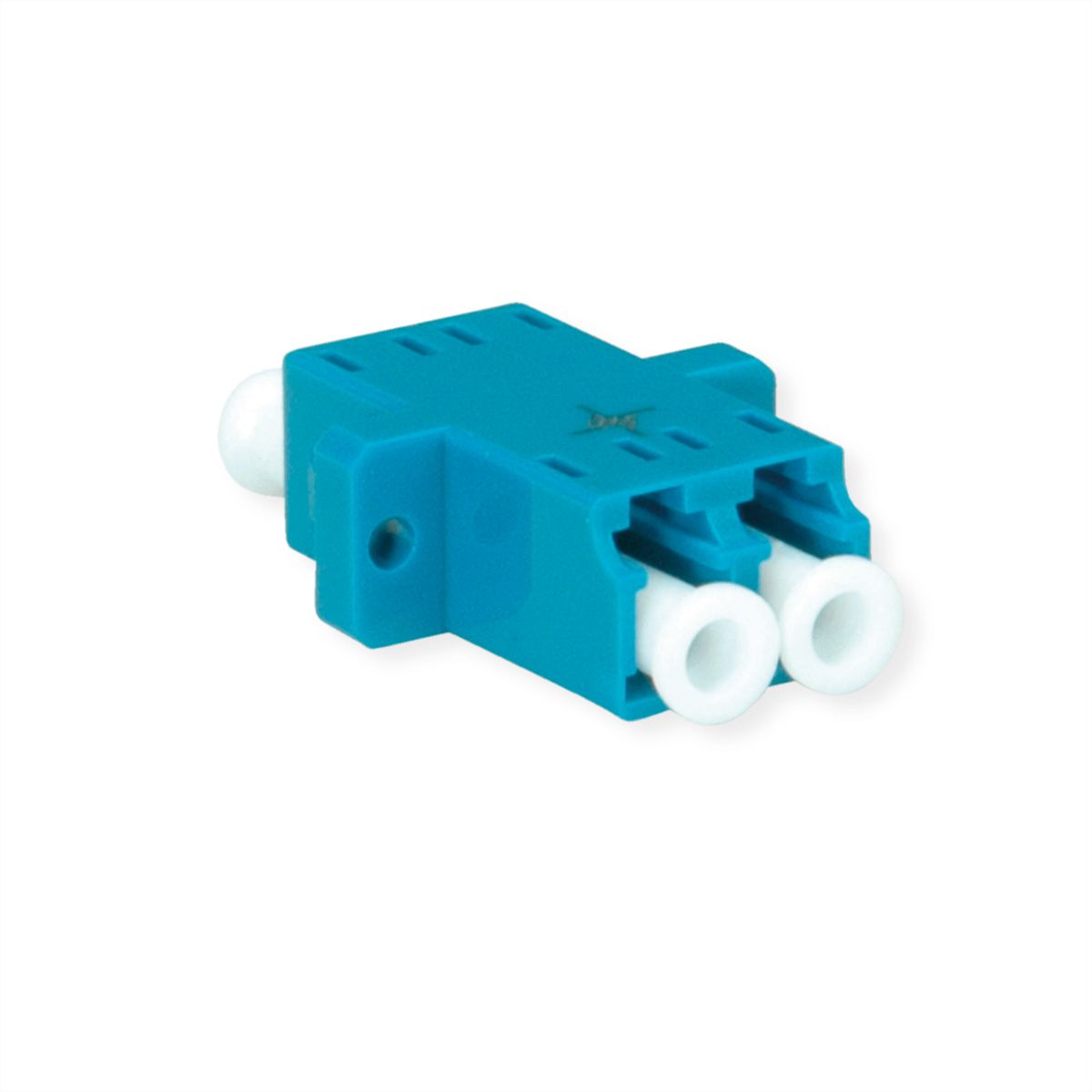 TELEGÄRTNER Coupleur LD Duplex, Singlemode et Multimode, Manchon en céramique, boîtier en plastique, bleu, Z77