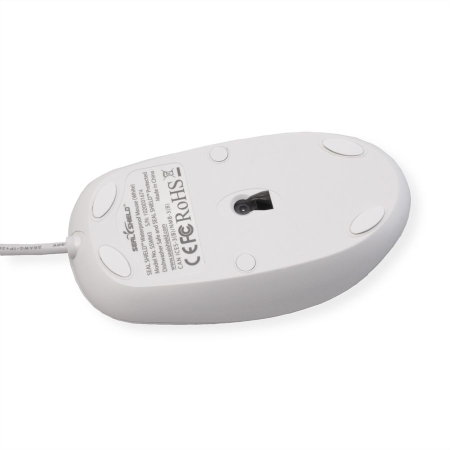 SEAL SHIELD Optical SSWM3, Souris USB blanche étanche