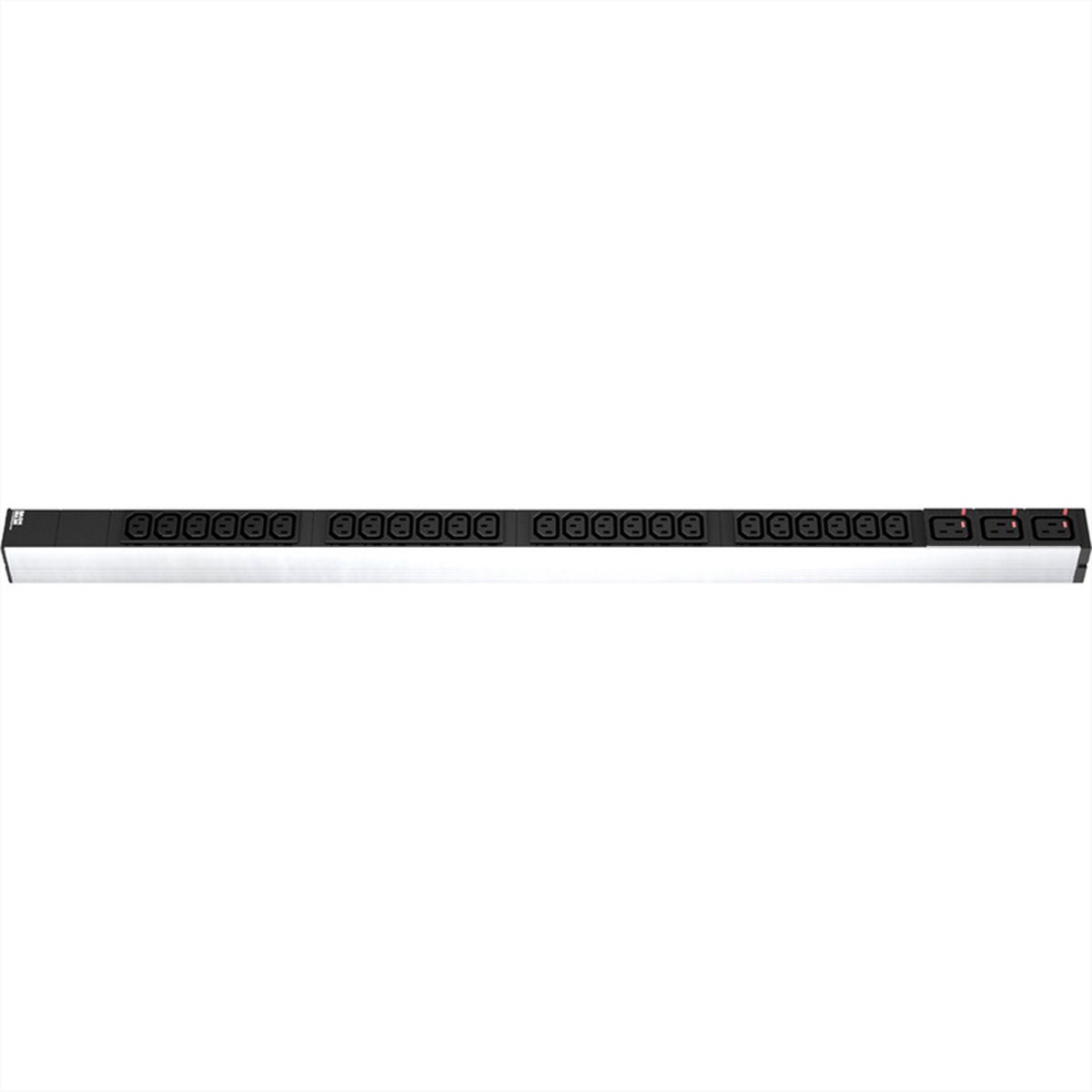 BACHMANN IT PDU ALU 1U 24x C13 3x C19 CEE 16A bleu