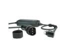 ROLINE Câble portable de recharge VE CEE7/7 - Type2, 1 phase, 250VAC (1P+N+E), 32 A, 7,4 kW, 3 m