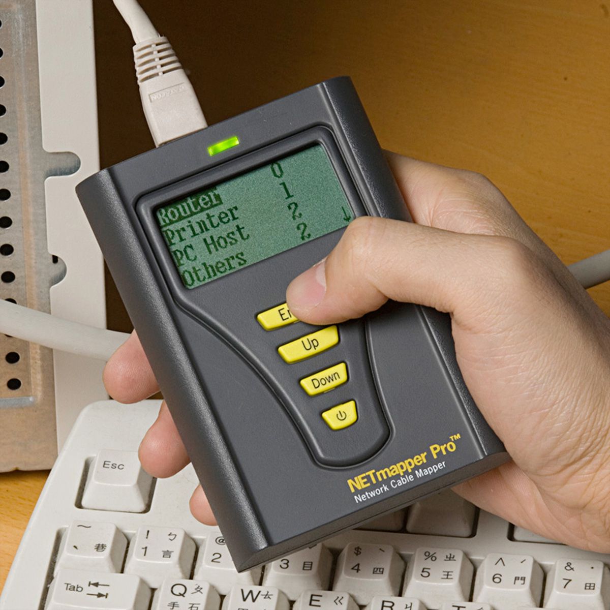 HOBBES NETmapper Pro Testeur de câbles et réseau multifonctions ...