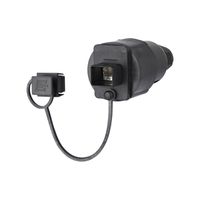 METZ CONNECT E-DAT Industry IP67 V4 coupleur de câbles , + RJ45 insert pour jack de terrain Cat.6 Class EA, T568A