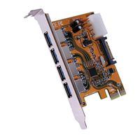 EXSYS EX-11094 Carte PCI Express, 4x USB 3.0 externe