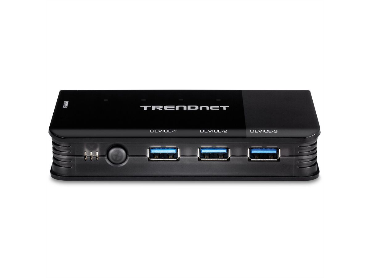 TRENDnet TK-U404 Switch USB 3.1 de partage à 4 ports pour 4 ordinateurs