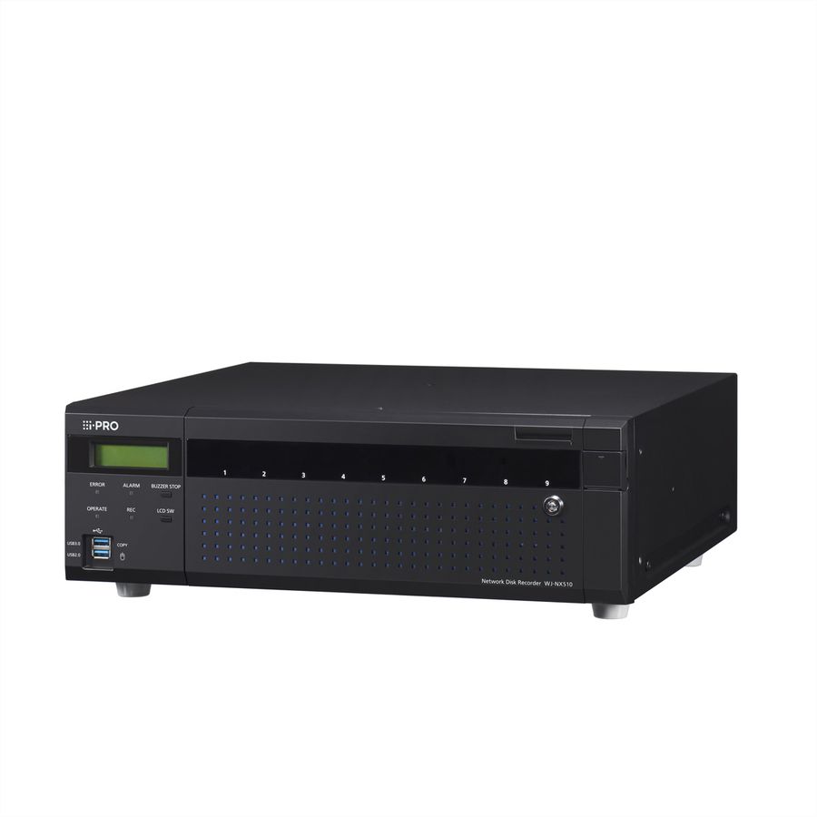 I-PRO WJ-NX510KG NVR Enregistreur vidéo en réseau 64-CH