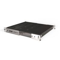 SCHROFF Tablette télescopique 19" pour Varistar, Novastar, Eurorack, 70 kg, RAL 7021, 553W 600D