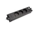 BACHMANN STEP BASE 3xUTE GST18, Fiche à contact de protection CEE 7/7 C19 0,5m