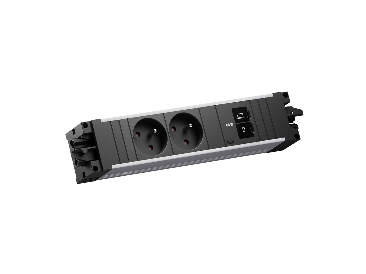 BACHMANN STEP ALU 2xUTE, 1xUSB C/C 65W