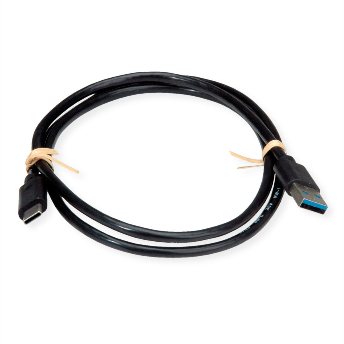 ROLINE RM Câble USB 3.2 Gen 2, A-C, M/M, noir, 1 m