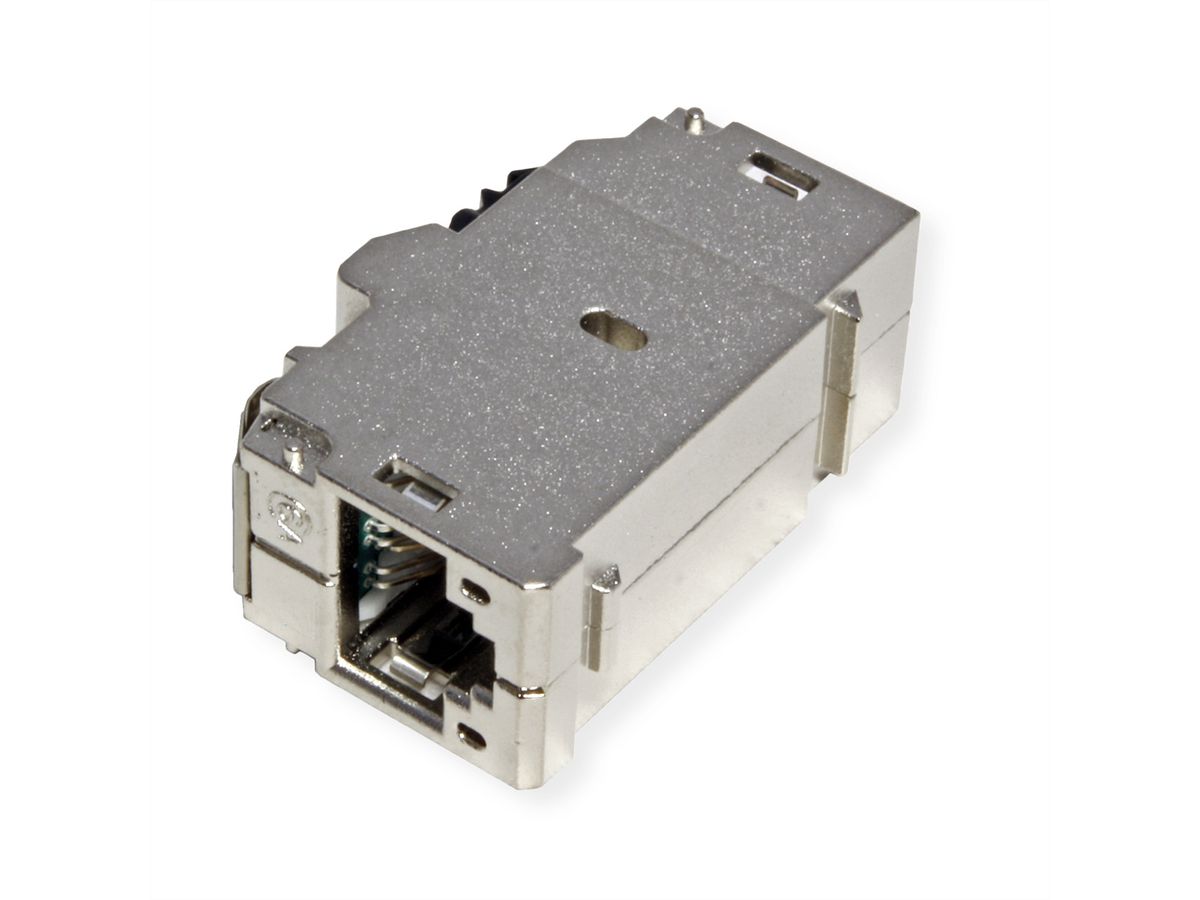 BACHMANN Keystone CAT6 STP Coupleur RJ45 blindé, métallique