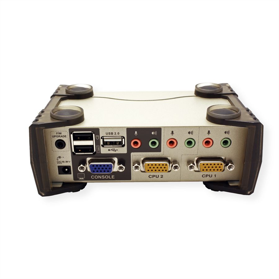 ATEN CS1732B Switch KVM VGA, PS/2-USB, Audio, Hub USB, 2 ports