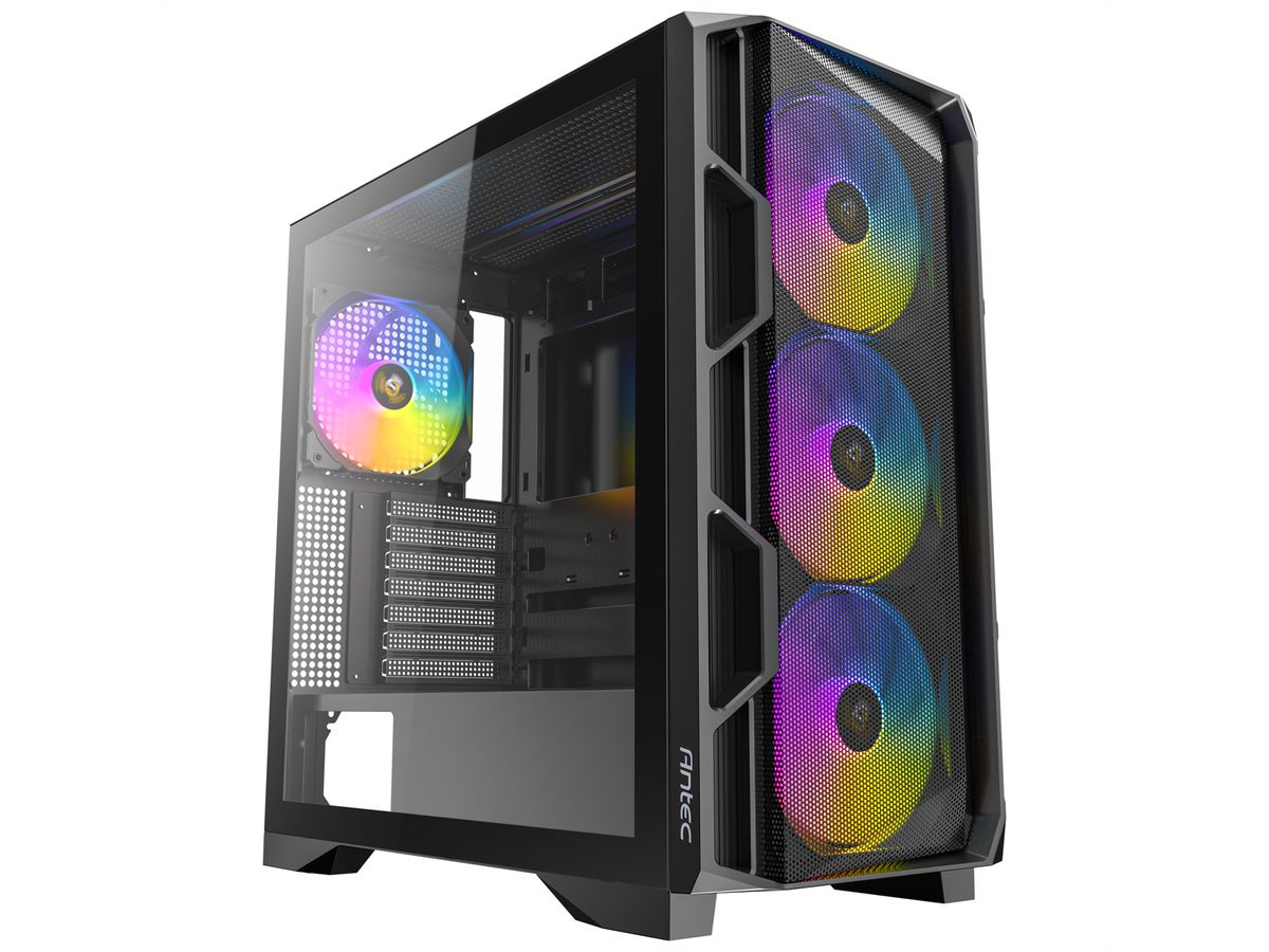 ANTEC AX-1000 ARGB Boîtier PC Gaming E-ATX, ATX, Micro-ATX, ITX Mid Tower, noir