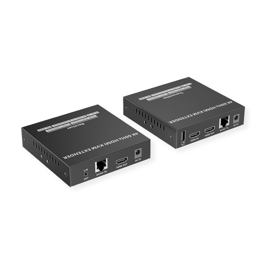 VALUE Prolongateur KVM via Cat.6/6A, HDMI, max. 120m