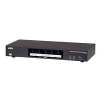 ATEN CS1944DP Commutateur KVMP à 2 affichages DP 4K, 4 ports USB 3.0