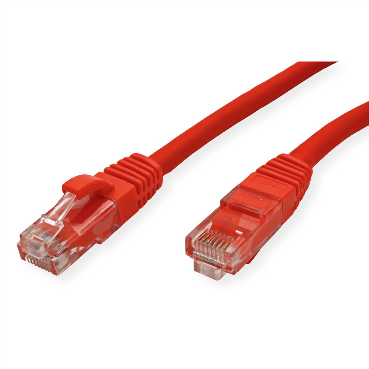 Cordon VALUE Cat.6 (Classe E) UTP LSOH, rouge, 1,5 m