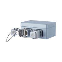 METZ CONNECT E-DAT Industry IP67 V5 2 ports boîtier métallique en saillie