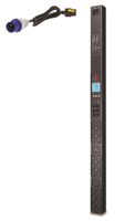 APC AP8858EU3 - Bandeau de prises 2G, avec compteur, zéro U, 16 A, 230 V, 18xC13 - 2xC19, câble IEC309