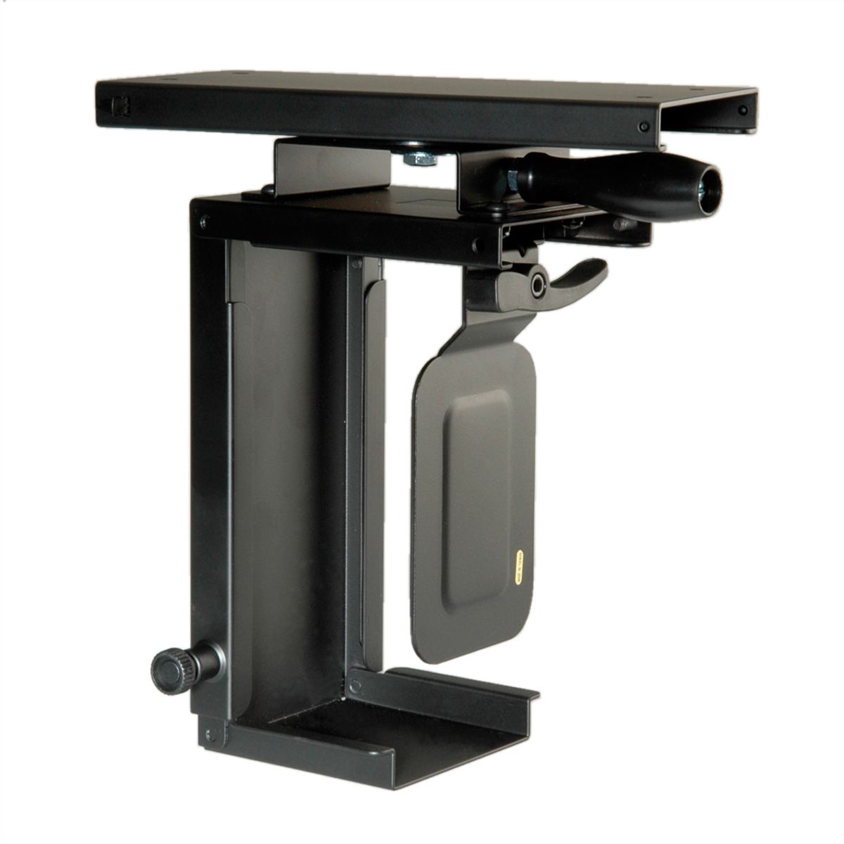 ROLINE Support Mini PC, télescopique, pivot, noir