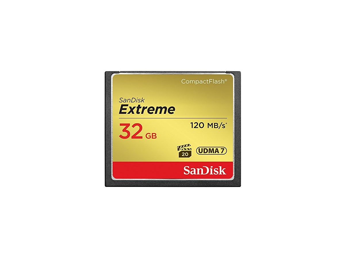 SanDisk 32GB Extreme 32 Go CompactFlash