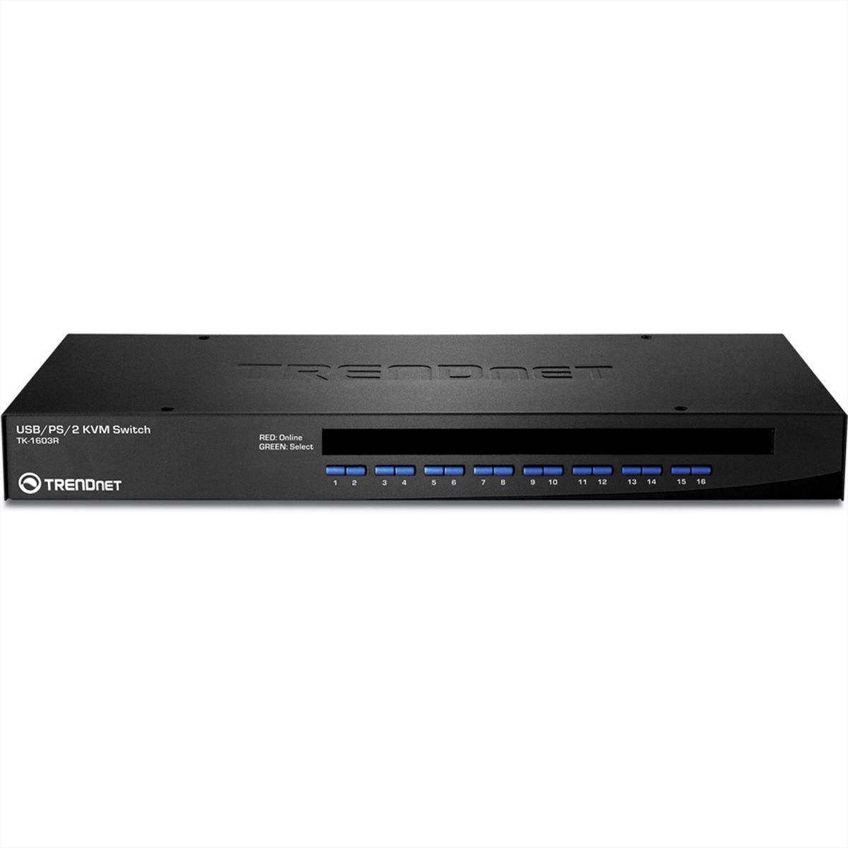 TRENDnet TK-1603R Switch USB KVM à 16 ports montage sur rack