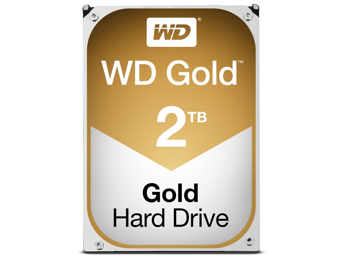Western Digital Gold disque dur 2 To 7200 tr/min 128 Mo 3.5" Série ATA III