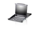 ATEN CL5716M Commutateur KVM VGA LCD 43cm PS/2-USB 16 ports , FR-Layout