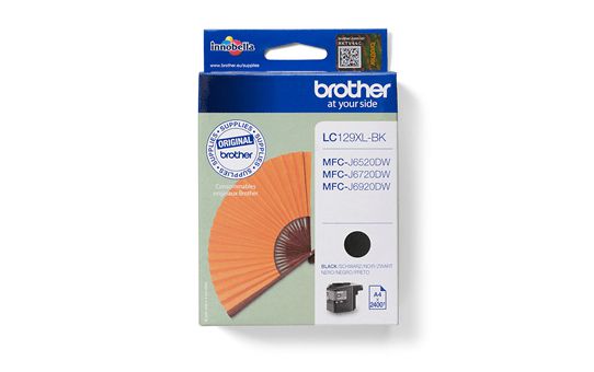 Brother LC129XLBK cartouche d'encre 1 pièce(s) Original Noir